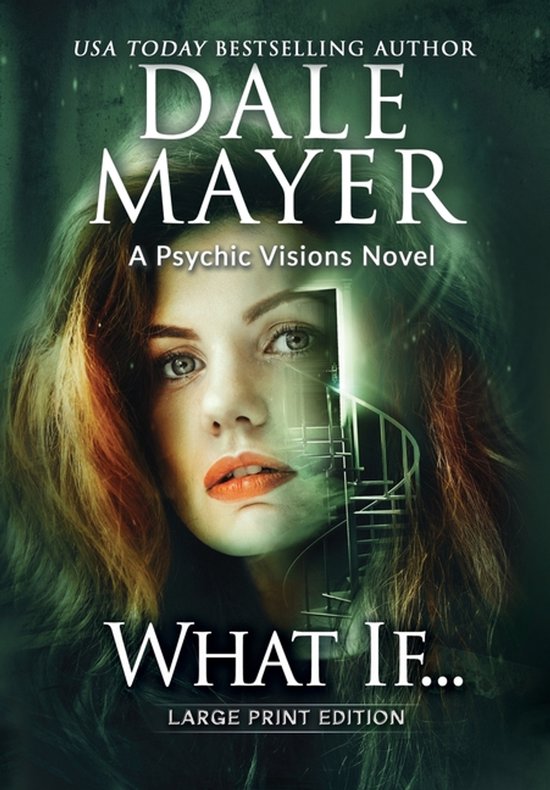 Psychic Visions (Large Print, Hardcover with Dust Jacket)- W ... - cover