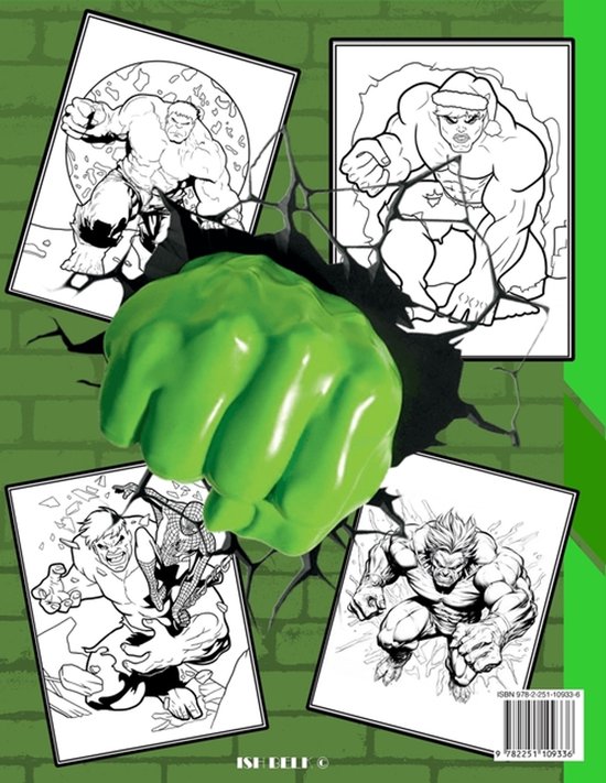 Hulk Coloring Book - cover