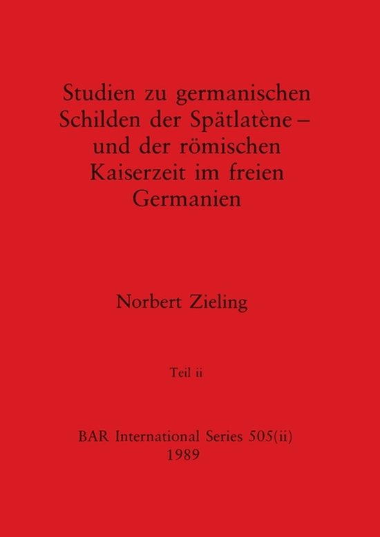 BAR International- Studien zu germanischen Schilden der Spä ... - cover