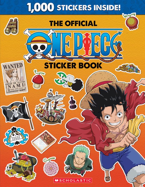 One Piece Official Sticker Book - cover