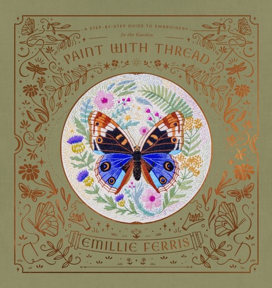 Paint With Thread: In The Garden - cover