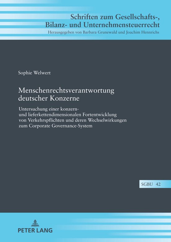 Schriften Zum Gesellschafts-, Bilanz- Und Unternehmensteuerr ... - cover