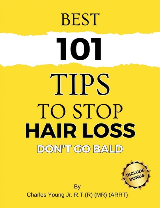 Best 101 Tips to Stop Hair Loss - cover