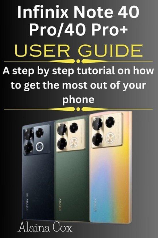 Infinix Note 40 Pro/40 Pro+ User Guide - cover
