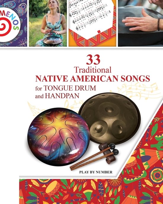33 Traditional Native American Songs for Tongue Drum and Han ... - cover