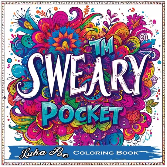 Sweary Coloring Book - cover