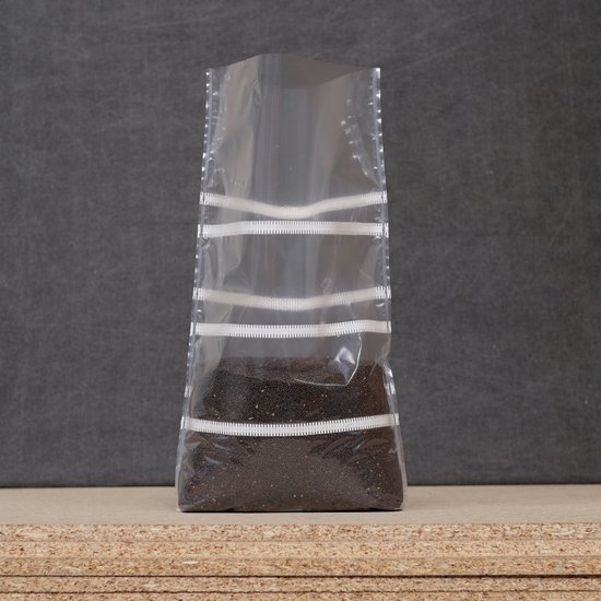 Paddenstoelenkweekzak - Substraatzak - 5 autoclaafbare kweekzakken voor het zelf kweken van paddenstoelen (5 Liter)