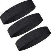 4 stuks hoofdband sport zweet voor mannen en vrouwen - bandana's sport ademend - Dri-Fit Head Tie verstelbare sneldrogende banden voor tennis, hardlopen, yoga, werk in de open lucht