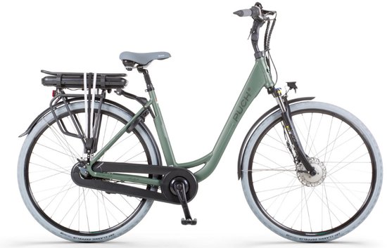 PUCH E-Soul N7 Elektrische Fiets – E-bike – Lage Instap - Framemaat 50 - Uitneembare Accu - 28 Inch - 250W Ananda Motor - 120 km Actieradius - Khaki Matt