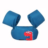 Puddle Jumper Zwemvest 2-6 Jaar - Dino Blauw - Zwembandjes - Zwemvleugels - Zwemvest Kinderen - Peuter - 14-25 KG