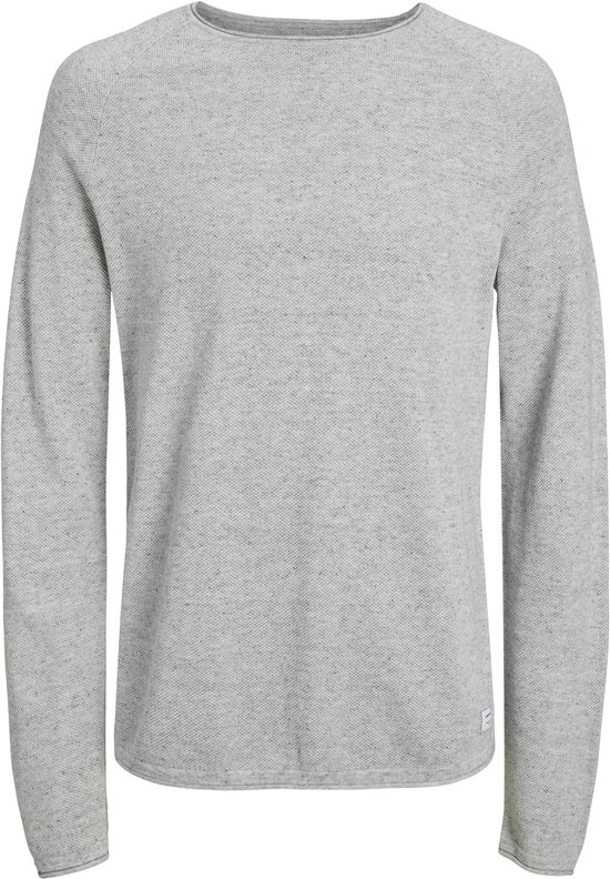 JACK&JONES Essentials JJEHILL Gebreide Trui Ronde Hals Noos Structure Fit