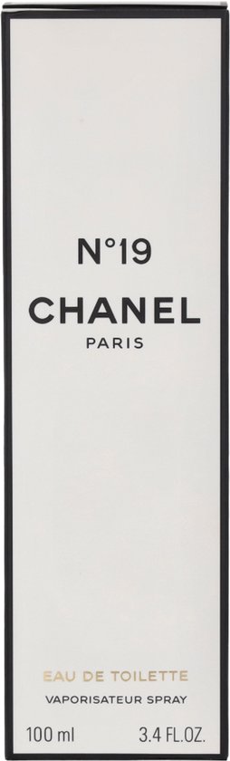 Chanel N°19 100 ml - Eau de Toilette - Damesparfum | bol