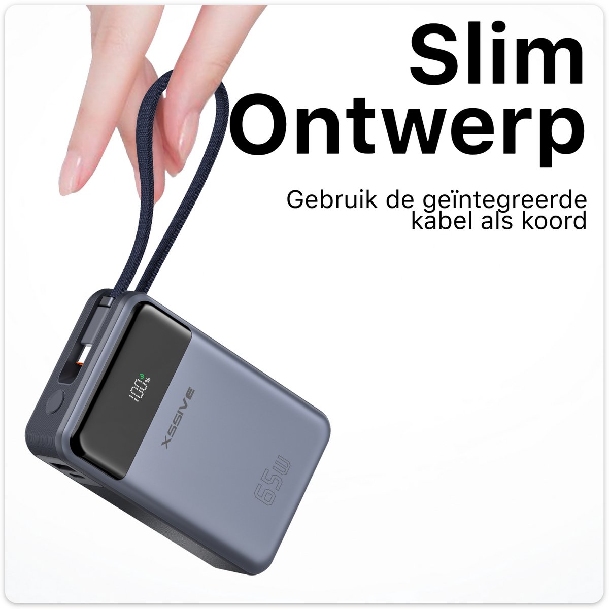 Powerbank 20000 mAh met Quick Charge 4.0 - Powerbank voor - afbeelding 2