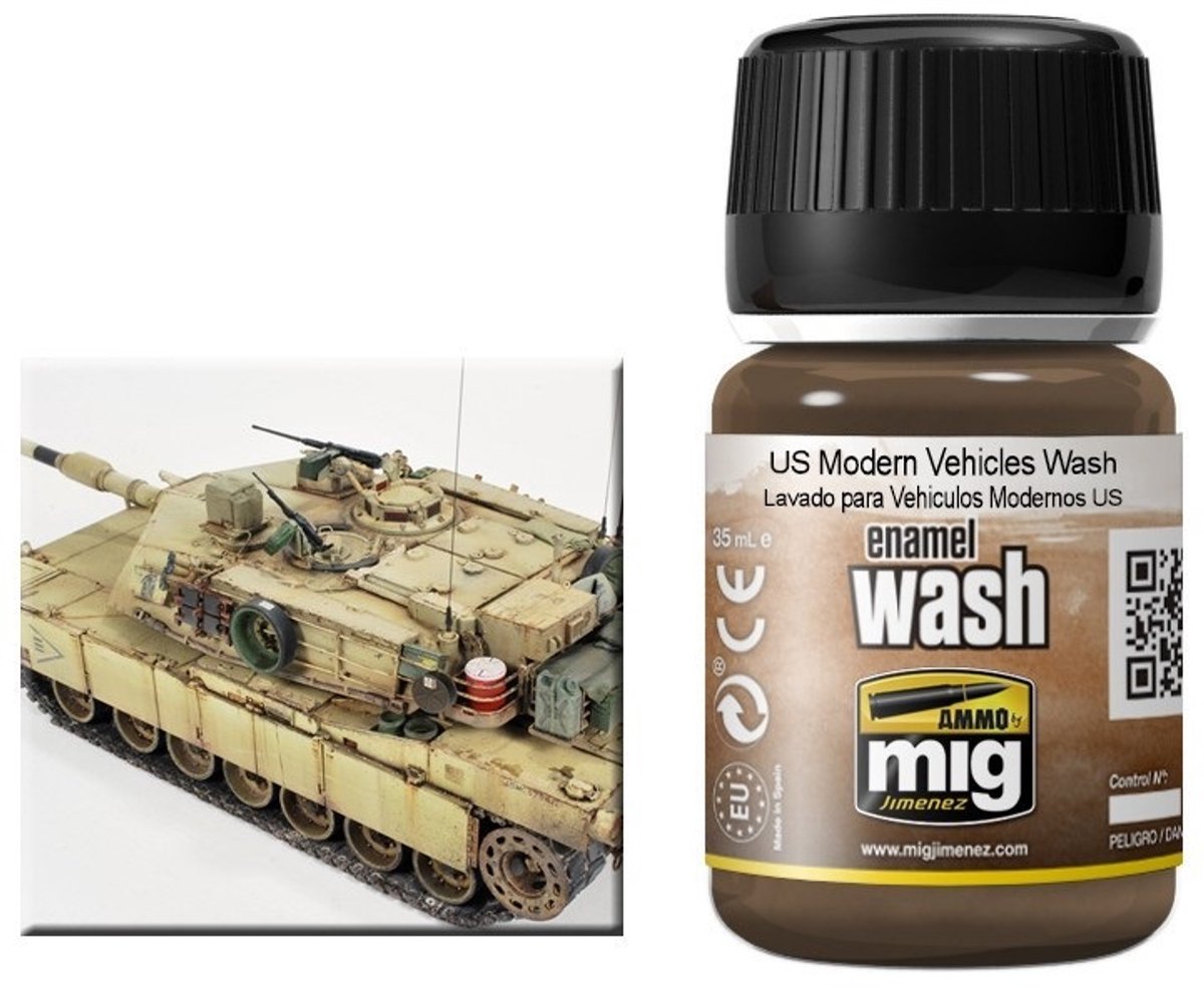 AMMO by Mig Jimenez Modelbouwdecoratie - MIG 1007 US Modern Wash Effecten potje