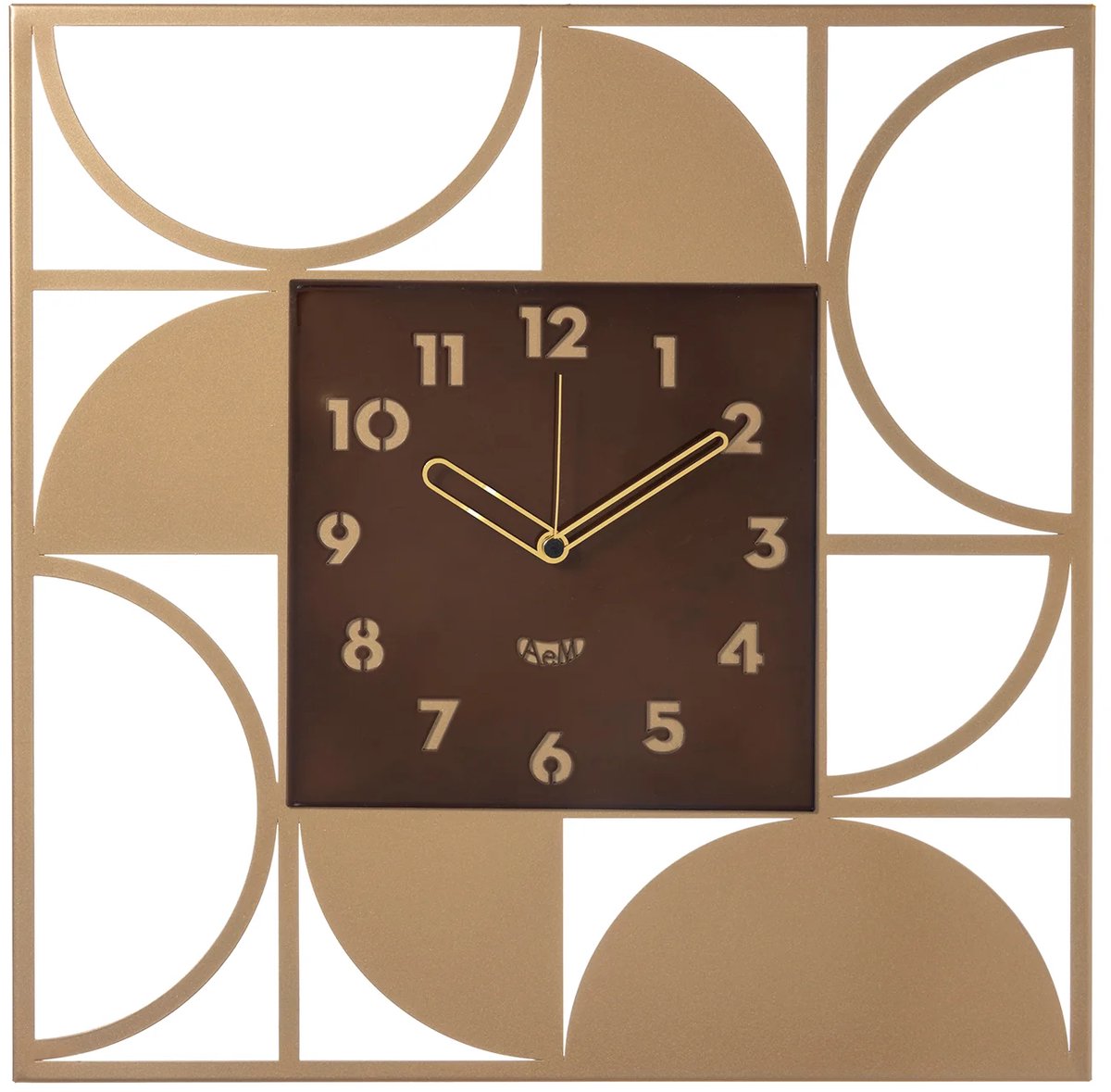 Wandklok Carree modern design