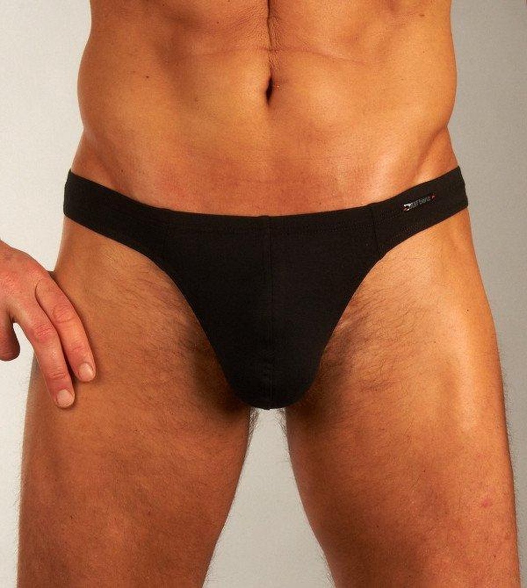 Olaf Benz String - 8000 Black - maat XL (XL) - Heren Volwassenen - Katoen/elastaan- 1-07412-8000 -XL
