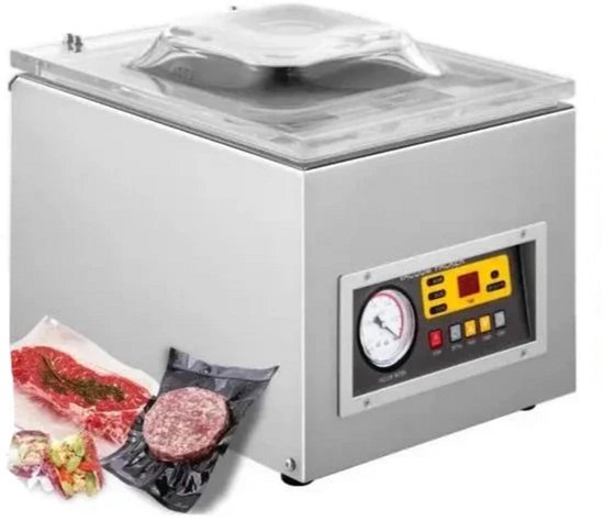 Vacuümapparaat 85 kPa 120 W - Automatische Voedselverzegelingsmachine met Snijapparaat