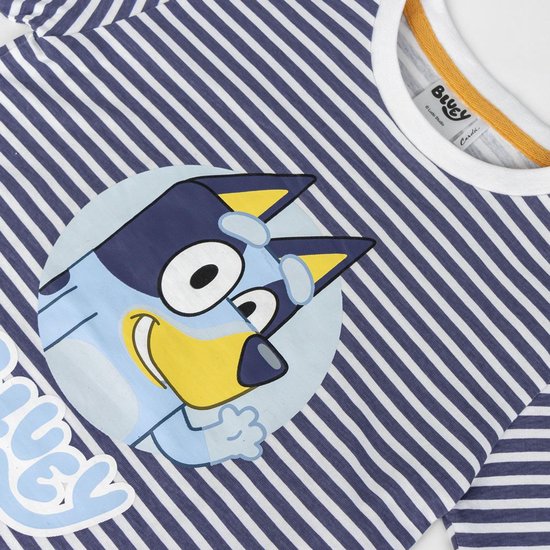 Pyjama « Bluey » French Terry court pour enfants, série 4 ans