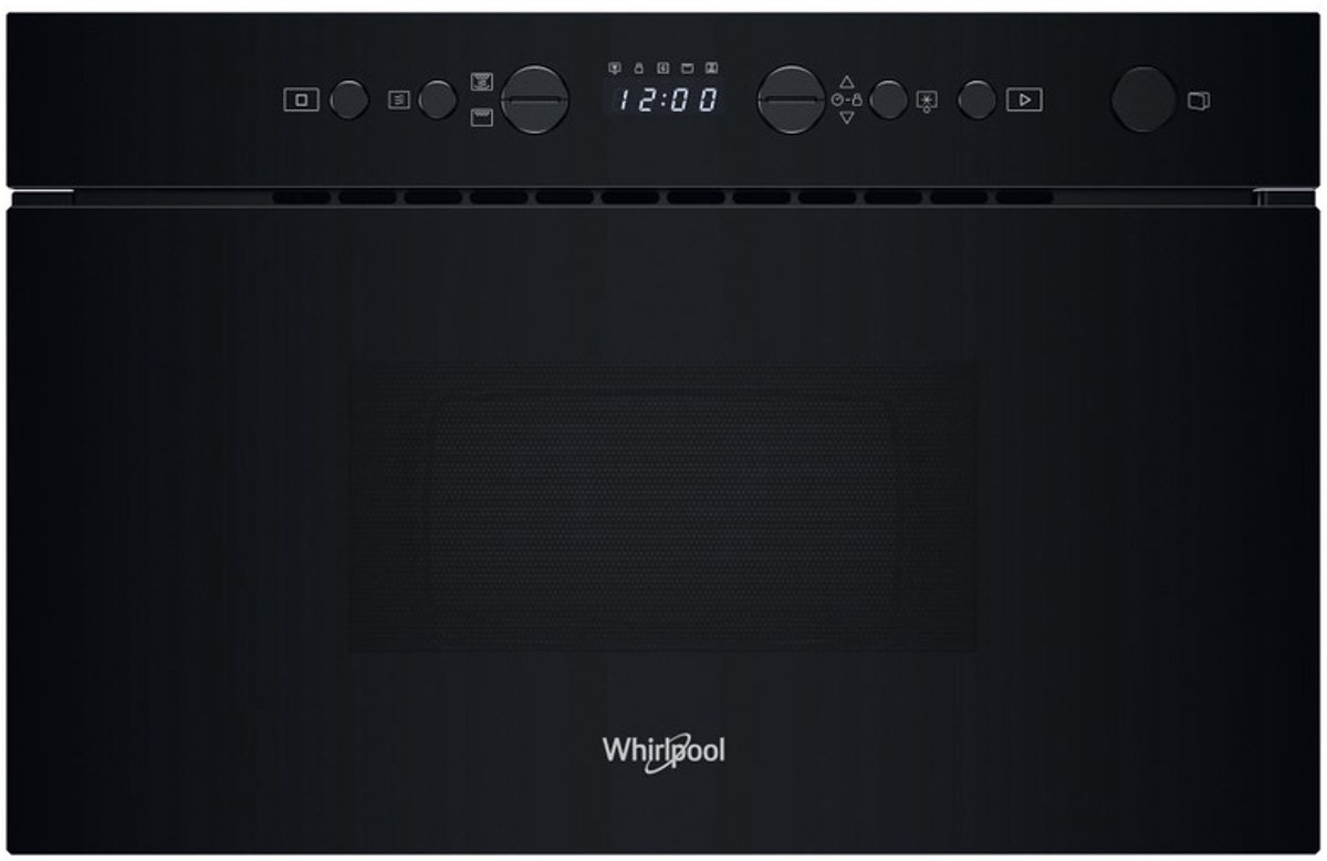 Whirlpool WMN14BB magnetron Zwart Grill-magnetron Ingebouwd 22 l 750 W