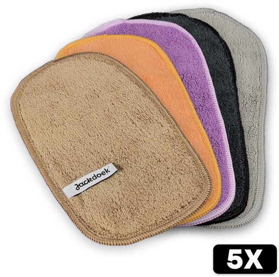 Foto: Jackdoek mini 5 pack zachte microvezeldoekjes streeploos schoon sterk absorberende nano weefsel brillen beeldscherm spiegel gezichtsreiniging auto badkamer brilreiniging beeldschermdoek screen cleaner