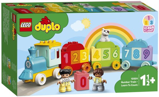 LEGO DUPLO Getallentrein Leren Tellen - 10954