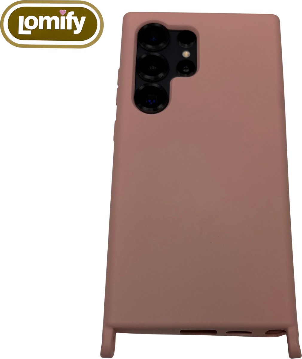 Lomify soft gelly geschikt voor de Samsung Galaxy S24 Ultra Roze