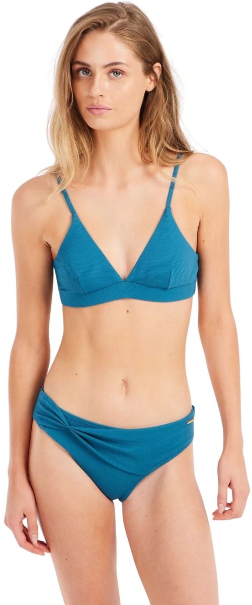 Protest Mixstrong – Triangel bikini top Dames – B&C-Cup – Verstelbare bandjes – Mix & Match Blauw