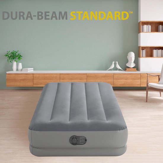 Comfortabele Mid-Rise Luchtbed voor 1 Persoon met USB Pomp - 99 cm x 191 cm van Merkloos — afbeelding 4