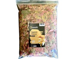 Oswalt Aquarium Vlokvoer - Vissenvoer - 5 Liter