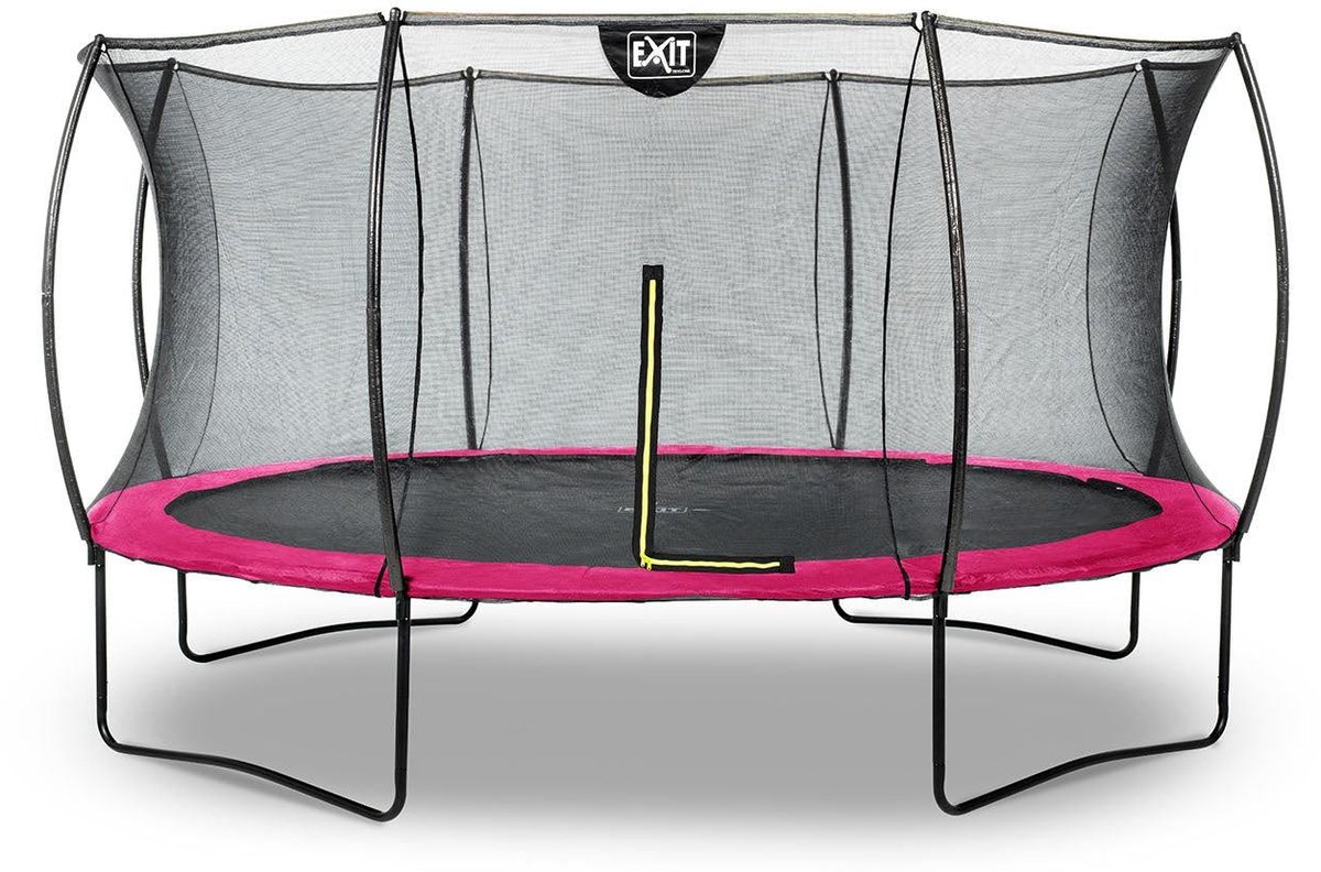 EXIT Silhouette Trampoline ø305cm - Op Poten - Rond - Trampoline Buiten - Voor Kinderen - Groen — afbeelding 16