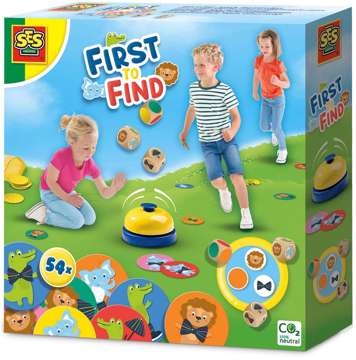 SES Spel First To Find Zoek-Bel-Verzamel