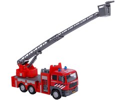 Kids Globe Die-cast Brandweer Ladderwagen NL, 16cm