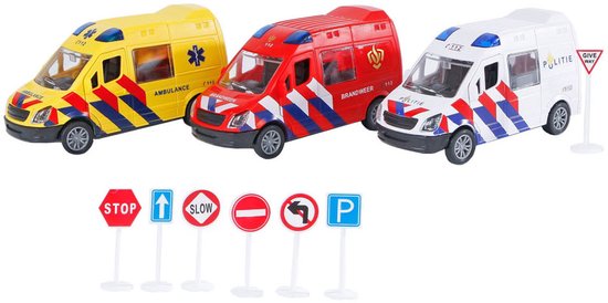 112 Politie Set 2-delig – Speelgoedvoertuig