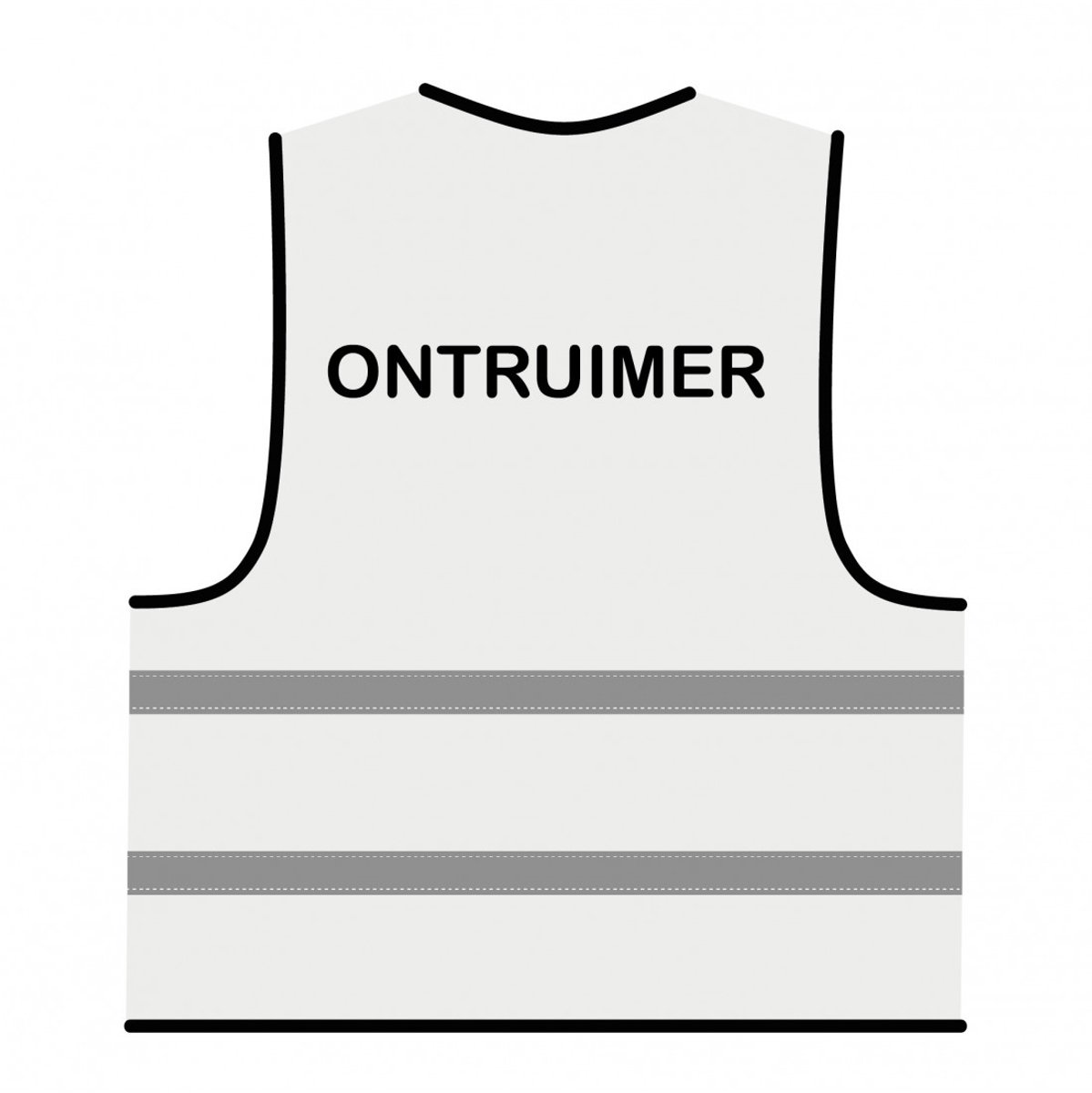 Ontruimer hesje wit