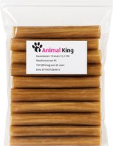 Animalking Kauwstaaf Hond 12,5 cm 10 Stuks - Kauwbotten Hond - Kauwstaaf Hond Runderhuid - Hondensnacks