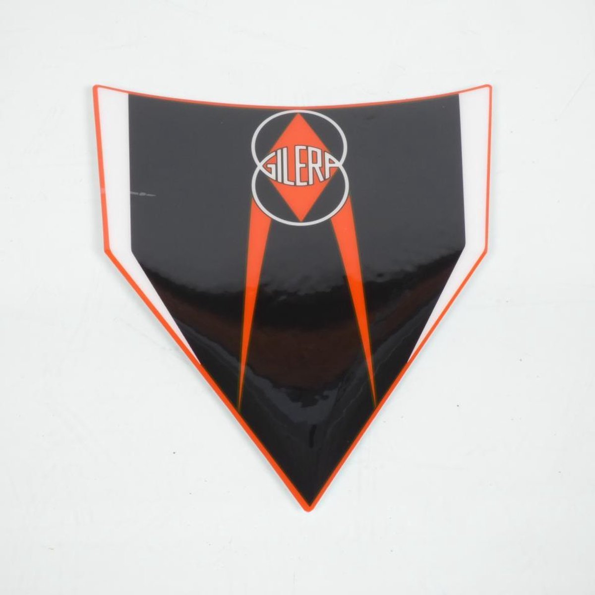 Autocollant de garde boue arrière origine pour moto Gilera 50 RCR 2015 2H000920