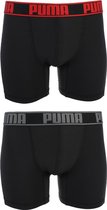 PUMA Active Style Boxershort - 2-pack - Zwart - Maat XXL