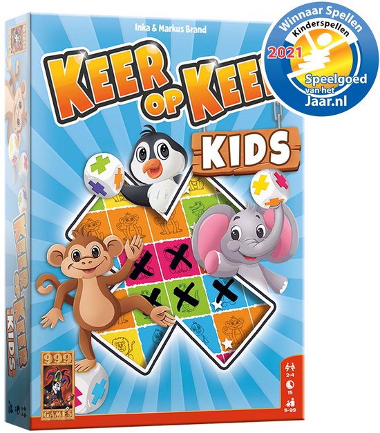 Keer op Keer Kids Dobbelspel