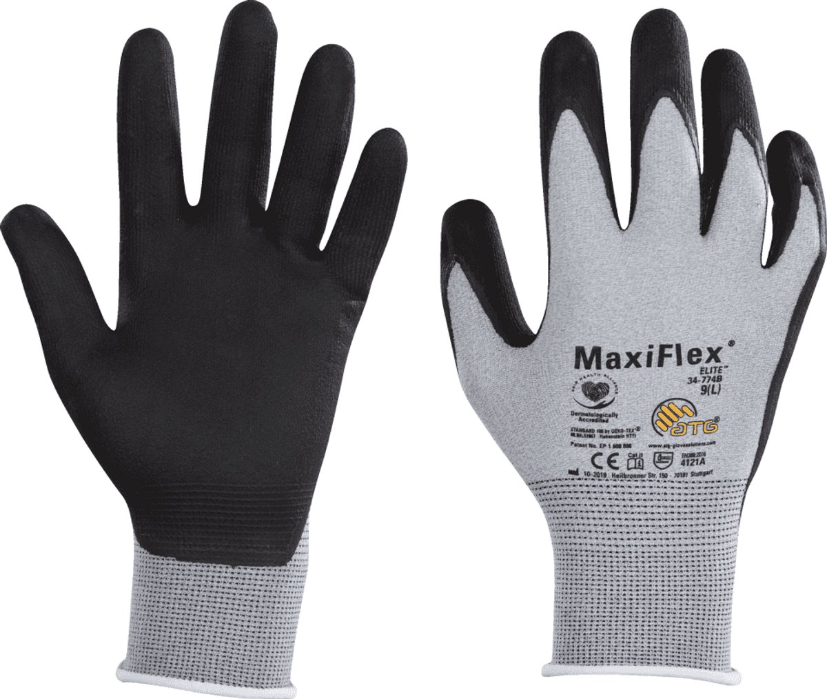 ATG Maxiflex ESD Elite 34-774B werkhandschoen XXL