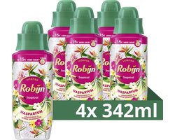 Robijn Wasparfum Tropical - 4 x 324 ml - Voordeelverpakking