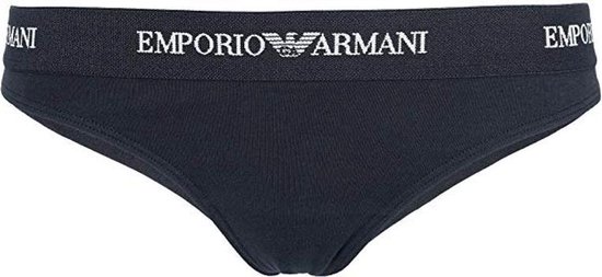 Emporio Armani - Dames - Basis Brazilian Brief Slip - Zwart - L
