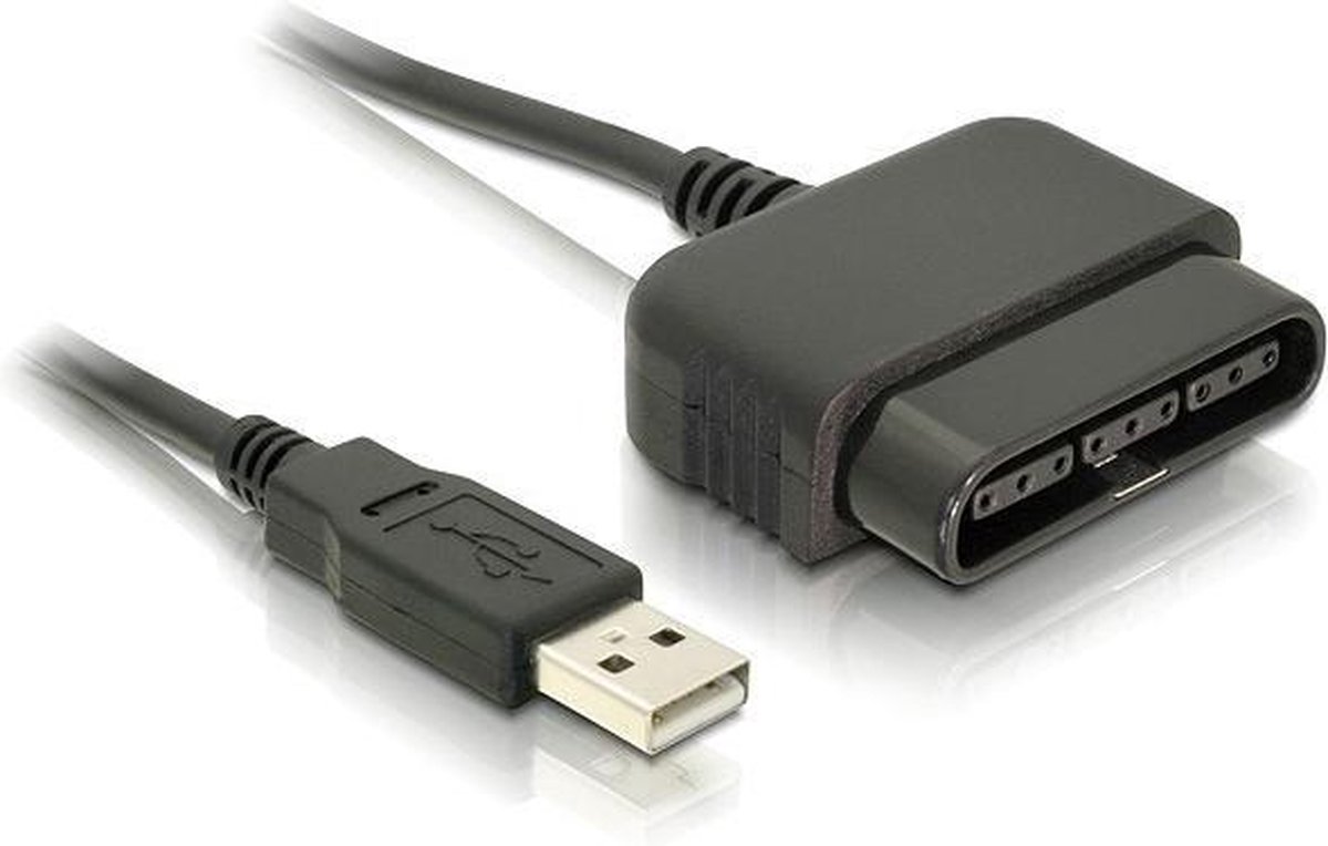 USB adapter voor PlayStation 1 en 2 controllers - 0,10 meter - Dolphix