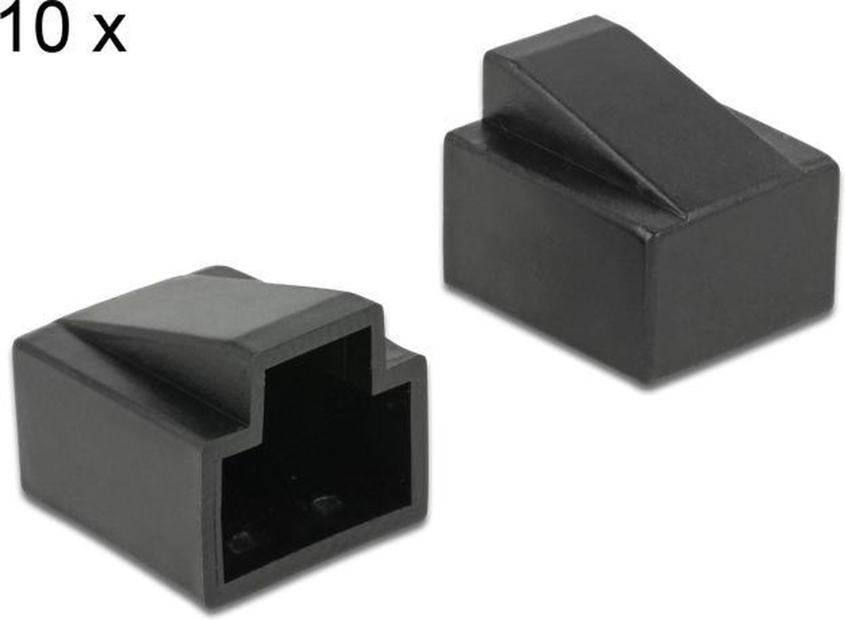 DeLOCK RJ45 afsluit covers - 10 stuks