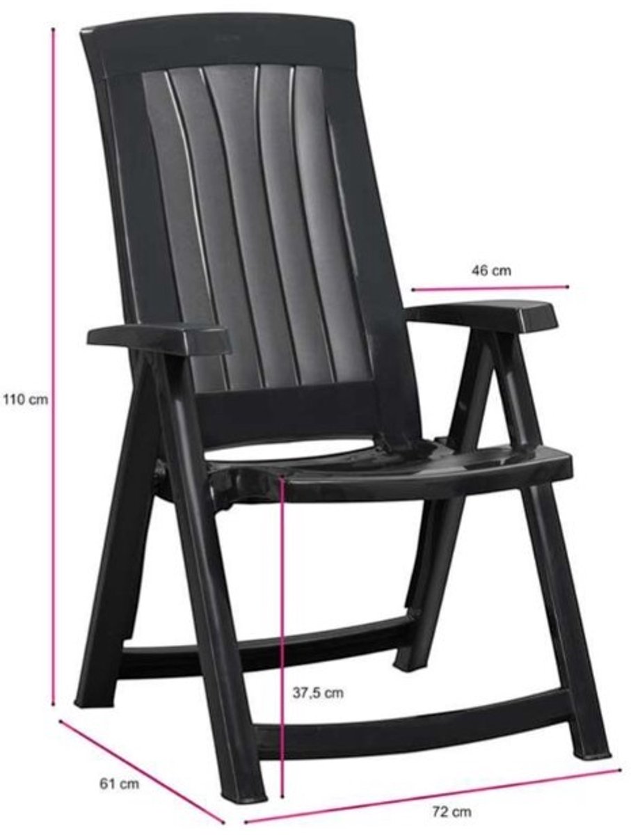 Dex lounge balkonset 2 personen | wicker aluminium | antraciet Dex lounge balkonset 2 personen | wicker aluminium | antraciet