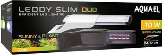 Aquael Leddy Slim duo Sunny en Plant - Nano Aquarium LED Verlichting
