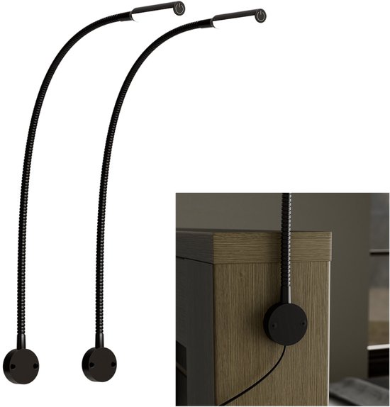 Foto: Nolt leeslamp voor in bed nachtlampje dimbaar 2 bedlampjes bedlamp slaapkamer leeslampjes hoofdbord leeslampje volwassenen