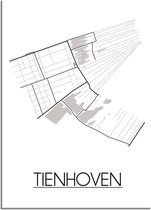 DesignClaud Tienhoven Plattegrond poster A2 poster (42x59,4cm)