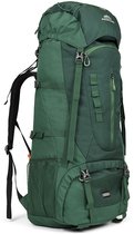 Dutch Mountains Backpack 65-75 ltr | Dames & Heren | Incl. regenhoes | Lichtgewicht | Groen