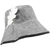 Saunahoed, vilt, sauna-mutsen, vilt, vilten muts, saunamuts tegen hitte, sauna-accessoires, hoofdbedekking, banya-pet voor dames en heren, 2 stuks (grijs Saunahoed, vilt, sauna-mutsen, vilt, vilten muts, saunamuts tegen hitte, sauna-accessoires, hoofdbedekking, banya-pet voor dames en heren, 2 stuks (grijs
