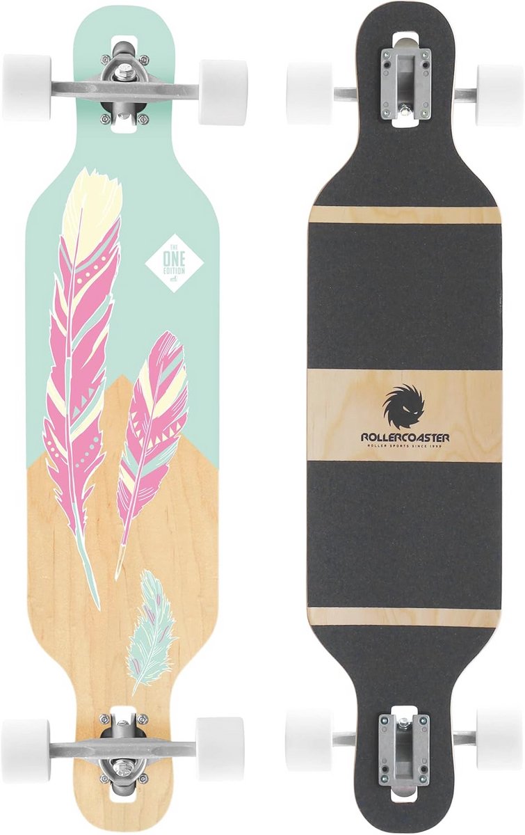 Drop Through Longboard voor Freeride Perfect voor Urban Lifestyle